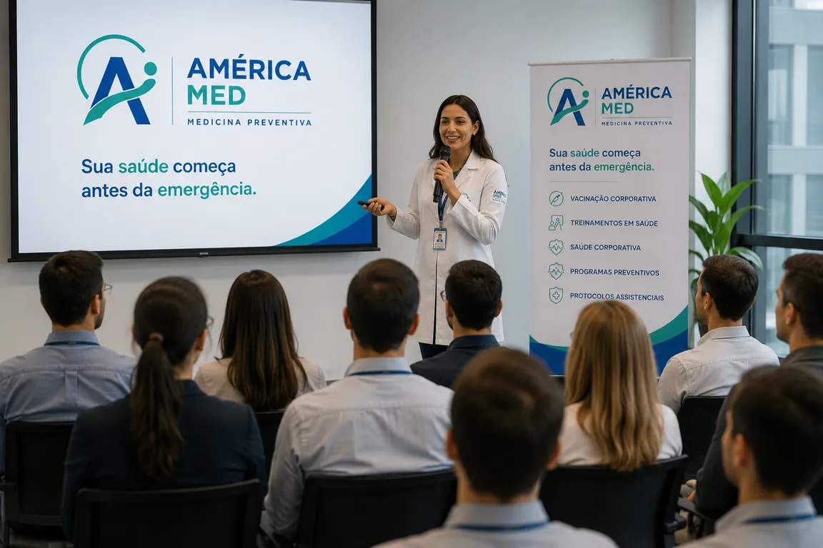 Palestra corporativa América MED