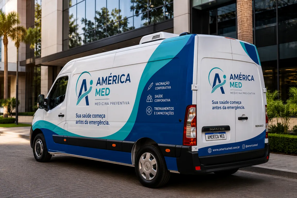 Unidade móvel de atendimento América MED